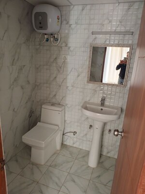 Bathroom in Studio Apartment at Nilay Square, Alpha Ii Greater Noida – for Sale