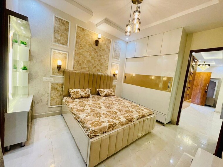 Bedroom, green-residency 3 Bedroom 1190 Sq.Ft. Builder Floor In Kharar Mohali Road Kharar 10559345