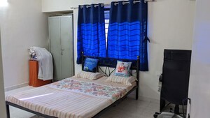 Bedroom in 3 BHK Apartment at Pranjali Patil Nagar – for Rent