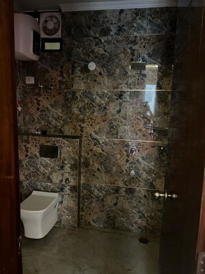 Bathroom in 2 BHK Builder Floor at AWHO Apartments, Sector 22 – for Rent