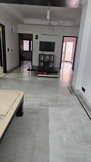 Living Room in 3 BHK Builder Floor at Kalkaji – for Rent