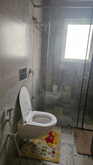 Bathroom in 3 BHK Builder Floor at Kalkaji – for Rent