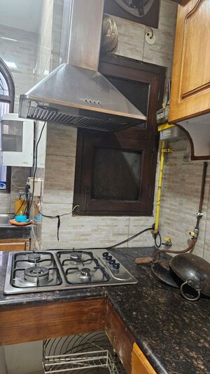 Bathroom in 3 BHK Builder Floor at Kalkaji – for Rent