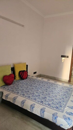 Bedroom in 3 BHK Builder Floor at Kalkaji – for Rent