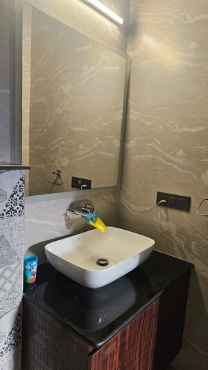 Bathroom in 3 BHK Builder Floor at Kalkaji – for Rent