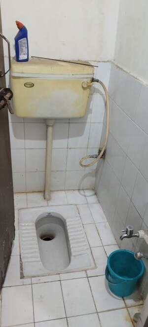 Bathroom in 1 RK Apartment at Erandavane CHS, Erandwane – for Rent