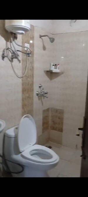 Bathroom in 3 BHK Apartment at AVJ Heights, Zeta I Greater Noida – for Sale