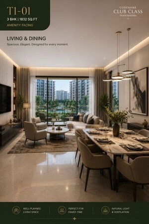 3 BHK Apartment For Sale in Agrahara