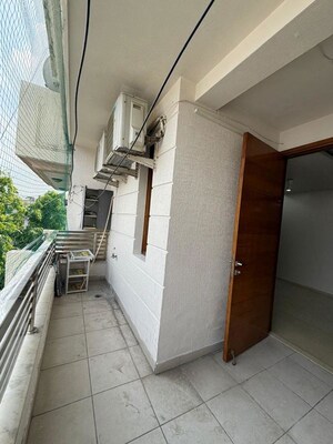 Balcony in 2 BHK Builder Floor at Kalkaji – for Rent
