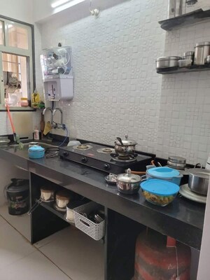 Kitchen in 1 BHK Apartment at Sankla Satyam Niranjani, Hadapsar – for Rent