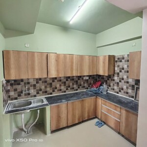 Kitchen in 2 BHK Apartment at Prateek Grand City, Siddharth Vihar – for Rent