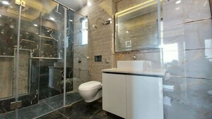 Bathroom in 4 BHK Builder Floor at Swaran Nagri, Sector 31 – for Sale
