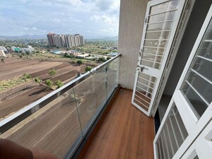 Balcony in 1 BHK Apartment at Kohinoor Sportsville, Hinjewadi – for Rent
