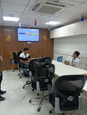Team Area in  Office Space at Rupa Solitaire, Kopar Khairane – for Rent