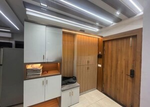 Kitchen in 4 BHK Apartment at Experion Capital, Gomti Nagar – for Rent