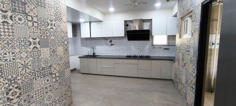 Kitchen, trendset-winz 3 Bedroom 3200 Sq.Ft. Apartment In Nanakramguda Hyderabad 10559485