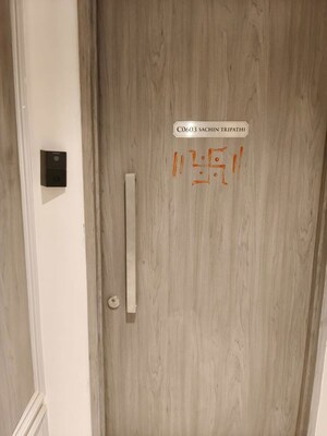 Building Lobby in 2.5 BHK Apartment at Lodha Bellagio, Powai – for Rent