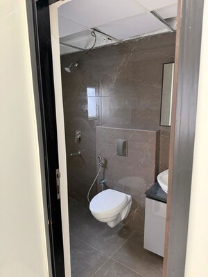 Bathroom in 3 BHK Apartment at Ambience Courtyard, Manikonda – for Sale