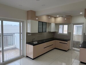 Kitchen in 3 BHK Apartment at Ambience Courtyard, Manikonda – for Sale