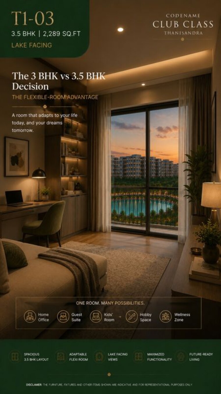Bedroom, nandini layout 3.5 Bedroom 2289 Sq.Ft. Apartment In Nandini Layout Bangalore 10555657