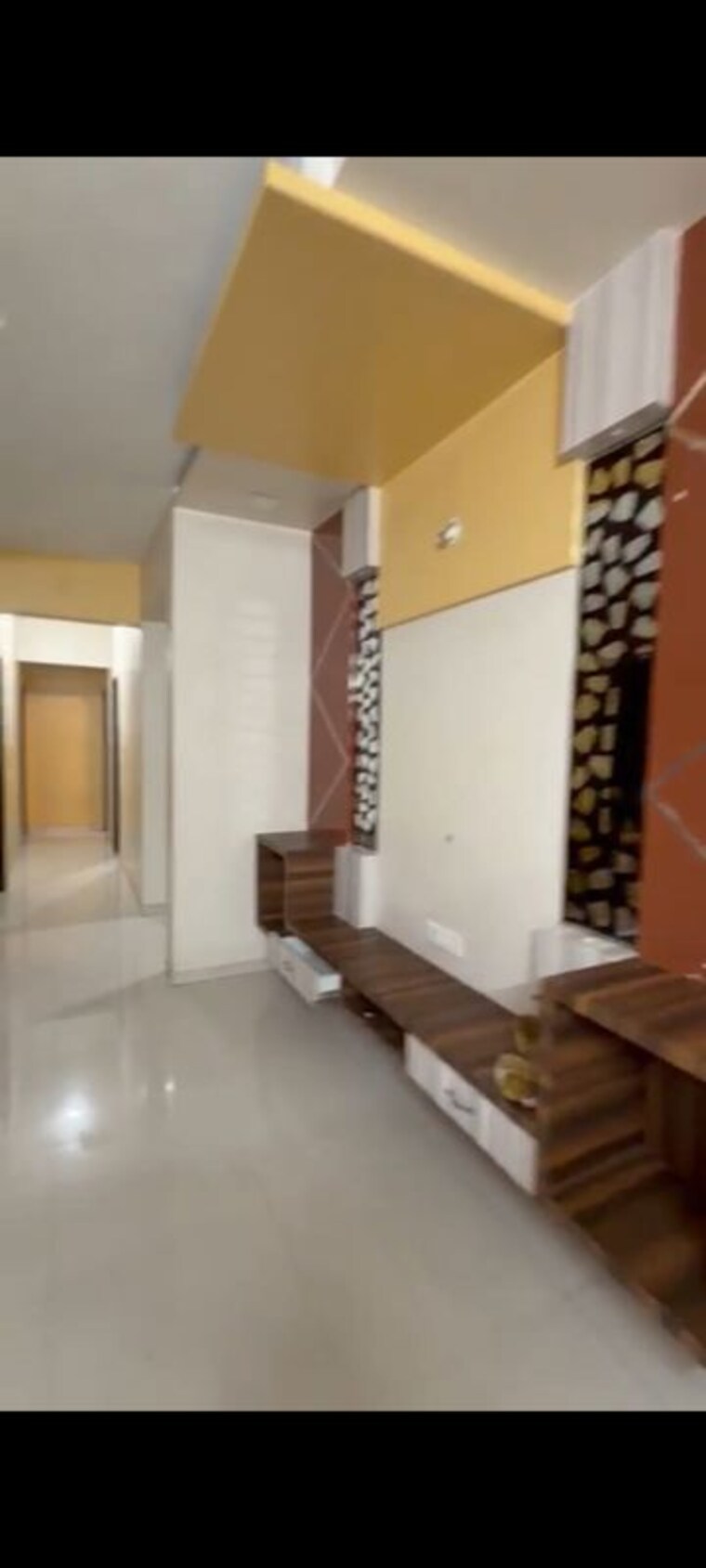 Living Room, nyati-ethos 3 Bedroom 1560 Sq.Ft. Apartment In Undri Pune 10559501