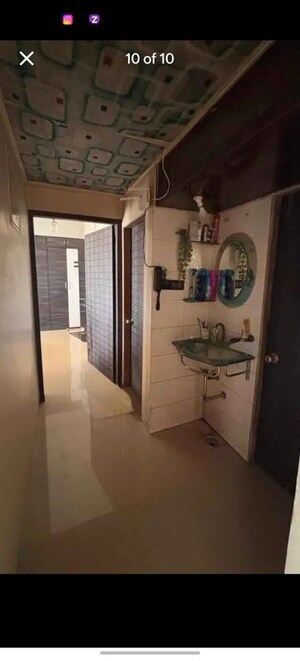 Bathroom in 2 BHK Apartment at Lodha Paradise, Majiwada – for Sale