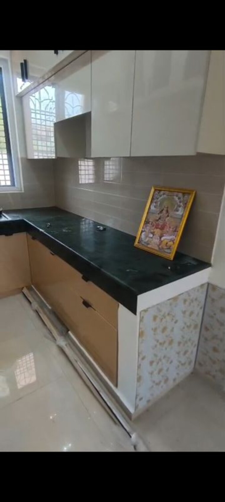 Kitchen, bptp-park-towers 3 Bedroom 1150 Sq.Ft. Builder Floor In Sector 77 Faridabad 10559585