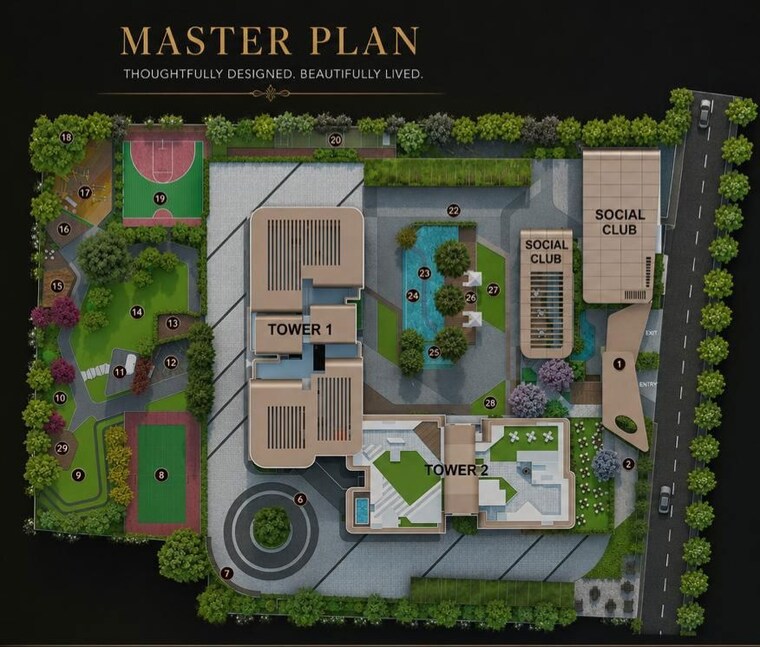 undefined, agrahara 3.5 Bedroom 2312 Sq.Ft. Apartment In Agrahara Bangalore 10555694