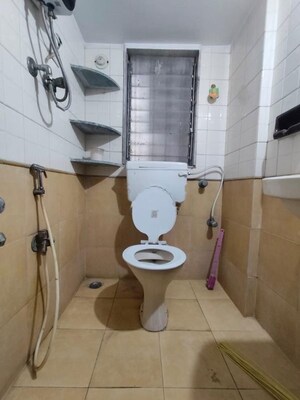 Bathroom in 3 BHK Apartment at Cosmos Regency Kavesar, Kavesar – for Rent