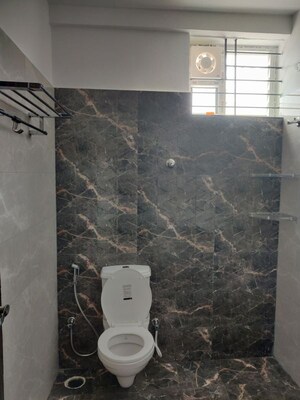 Bathroom in 2.5 BHK Apartment at Garuda Park Square, Kr Puram – for Rent