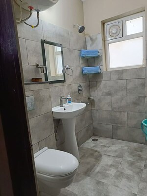 Bathroom in 3 BHK Apartment at Bliss Orra, Ambala Highway – for Rent