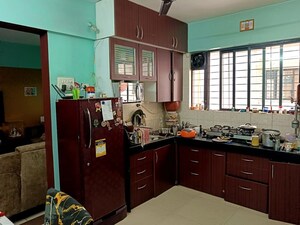 Kitchen in 2 BHK Apartment at RR Lunkad 66 Avenue, Pimple Nilakh – for Rent