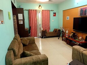 Living Room in 2 BHK Apartment at RR Lunkad 66 Avenue, Pimple Nilakh – for Rent