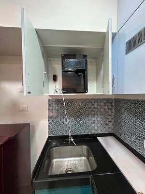Kitchen in 1 BHK Apartment at Lodha Crown Quality Homes, Majiwada – for Rent
