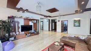 Living Room in 3 BHK Builder Floor at Hsr Layout – for Rent