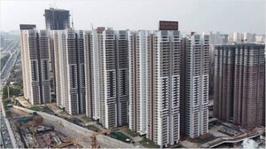 3 BHK Apartment – Exterior View View at Rajapushpa Provincia, Narsingi - for Sale