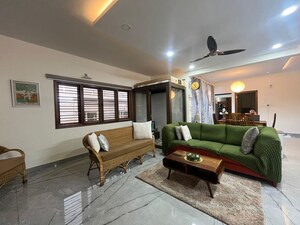 Living Room in 3 BHK Builder Floor at Hsr Layout Sector 2 – for Rent