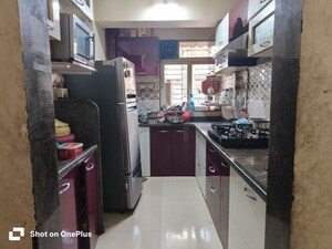 Kitchen in 2 BHK Apartment at Bhoomi Trivas CHS Ltd, Kharghar – for Rent