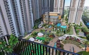 Balcony in 3 BHK Apartment at Rajapushpa Provincia, Narsingi – for Sale