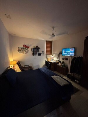 Living Room in 1 BHK Builder Floor at Shivalik Colony – for Rent