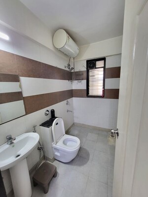 Bathroom in 3 BHK Apartment at Sanjay Selenite, Baner – for Rent