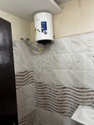 Bathroom in 3 BHK Apartment at Vip Road – for Rent