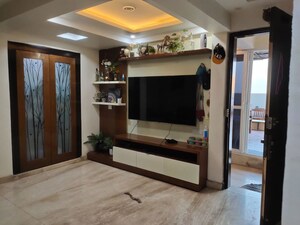 Living Room in 3 BHK Apartment at Sector 2 Dwarka – for Rent