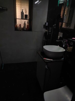Bathroom in 3 BHK Apartment at Sector 2 Dwarka – for Rent