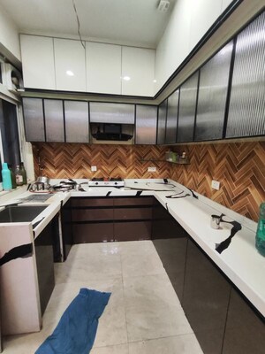 Kitchen in 3 BHK Builder Floor at Tata Serein, Pokhran Road No Two – for Sale