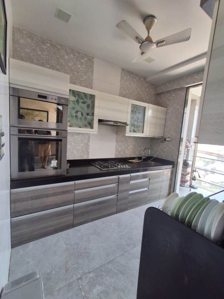 Kitchen, shimmering-heights 3 Bedroom 1400 Sq.Ft. Apartment In Mahim West Mumbai 10550850