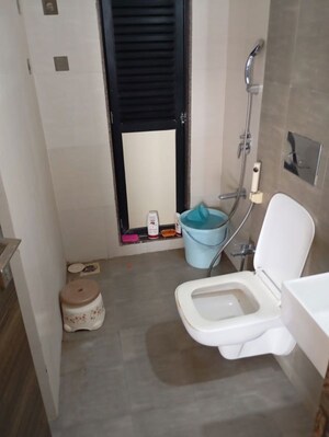 Bathroom in 1 BHK Apartment at Chandiwala Pearl Heaven, Andheri East – for Rent