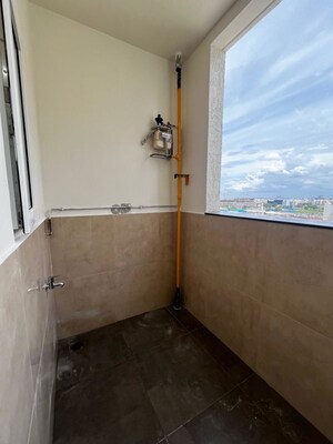 Bathroom in 3 BHK Apartment at Aparna Zenon, Puppalaguda – for Rent