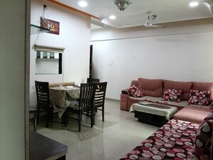 Living Room in 2 BHK Apartment at Mont Blanc, Kharghar – for Rent