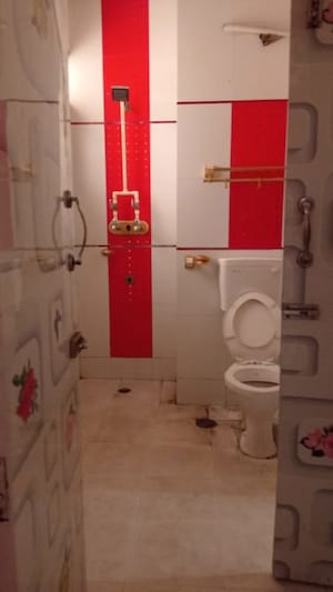 Bathroom in 3 BHK Apartment at Sector 5 – for Rent